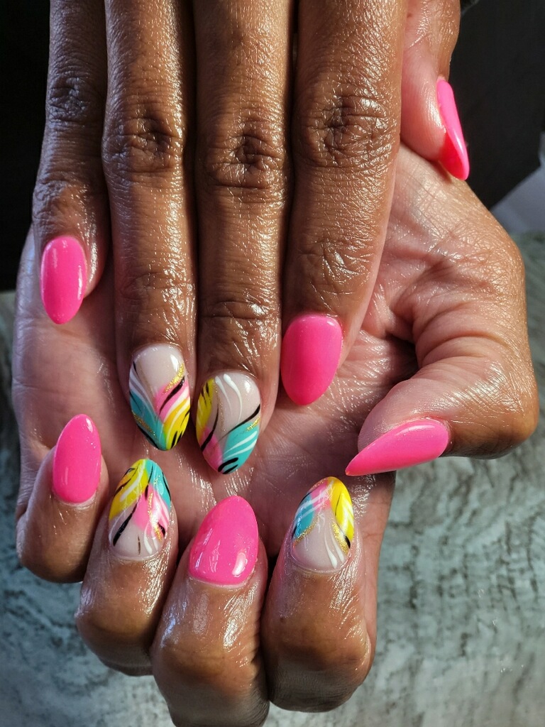 CB Nail Spa nail work in Knightdale, North Carolina